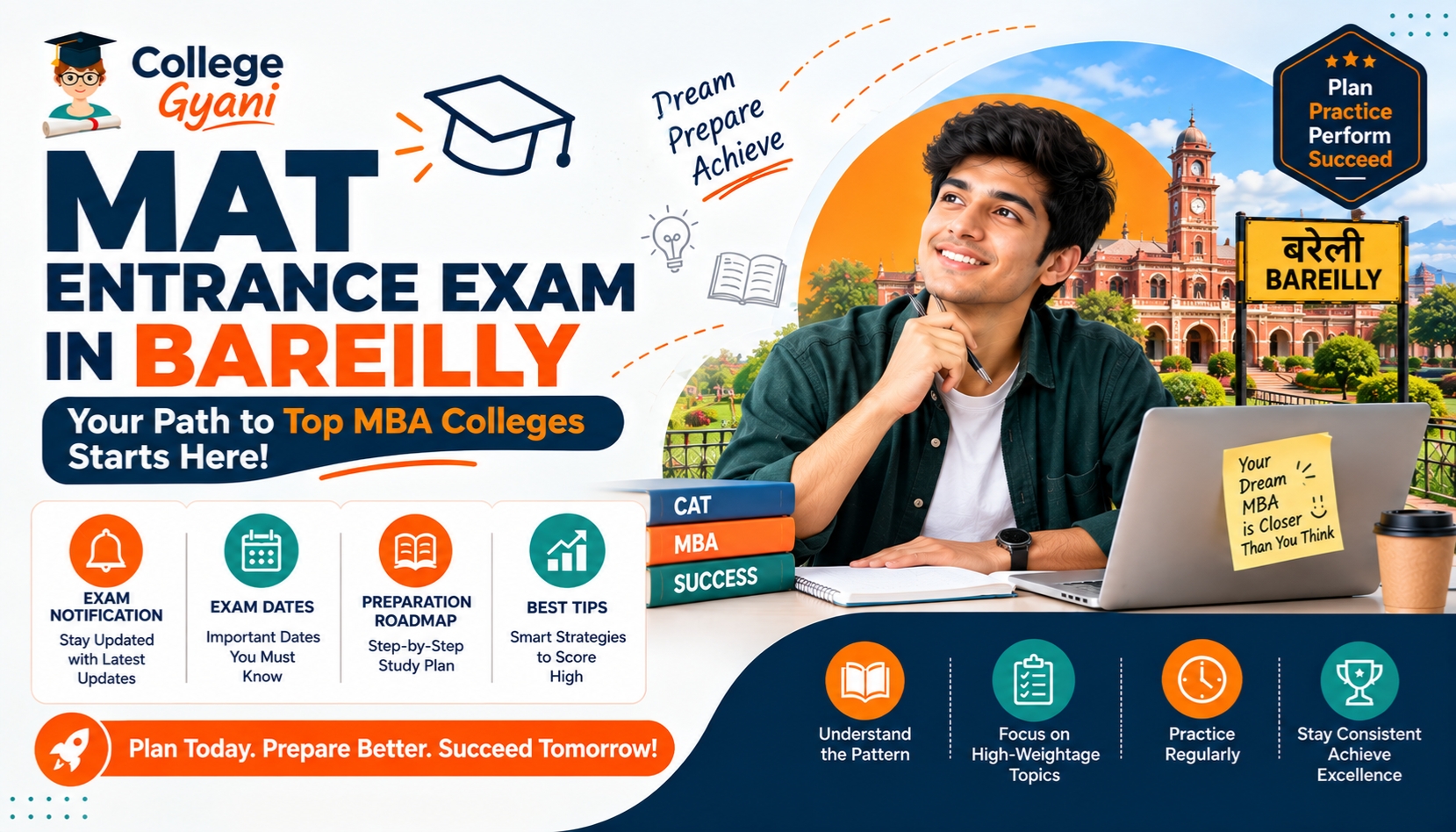 MAT Entrance Exam in Bareilly for Expert Preparation